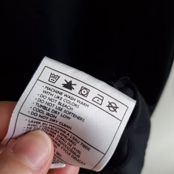 NIKE Golf FitDry Polo Shirt Top Engineered Mesh Fabric Black White Men's Medium - Picture 11 of 13